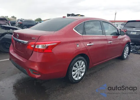 2017 Nissan Sentra Sv z USA, uszkodzony, nr VIN 3N1AB7APXHL684057